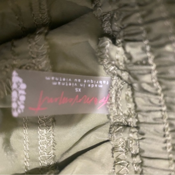 Free People Sage Green Joggers - Picture 2 of 2